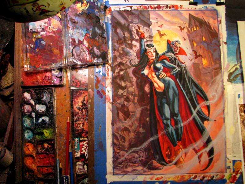 work in progress: lilith and dracula